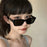 Lunettes de soleil pour femmes, style rétro européen et américain, lunettes tendance coréennes de style « hot girl ».