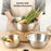 Ensemble de bols en acier inoxydable grande capacité avec balance pour la cuisine, la pâtisserie, le stockage alimentaire – Indispensables de la cuisine, bols mélangeurs