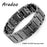 ARADOO Vintage Pure Copper Cross Men's Bracelet Magnetic Therapy Bracelet