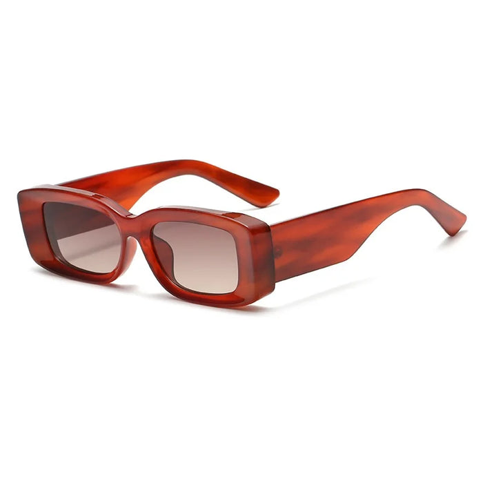 Colorful Square Sunglasses Women Wide Glasses Legs Men Travel Rectangle Shades Male Female Gafas Oculos Retro Brand UV400
