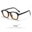 HBK Square Men's Optical Eyeglass Frame Retro High Quality Brand Eyewear Women's Anti Blue Light Decoration Glasses