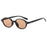Vintage Oval Frame Sunglasses Fashion Retro Sun Glasses Brand Design UV400 Shades Eyewear Women Goggles Female