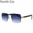 Rimless Square Punk Sunglasses Men 2026 Luxury Brand Designer Vintage Hip Hop Sun Glasses Cut Edge Eyewear Fashion Driving Shade