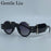 Lunettes de soleil rondes Steampunk gothiques à petite monture pour hommes 2026, marque de luxe Y2K, lunettes de soleil punk pour hommes, monture épaisse rétro