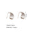 Brushed Copper Water Drop Earrings For Women Elegant Fashion Jewelry Fancy Classic New Style Daily Party Accessories Gifts C1730