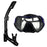 QYQ Diving Mask Professional Snorkel Diving Mask and Snorkels Goggles Glasses Diving Swimming Easy Breath Tube Set Snorkel Mask