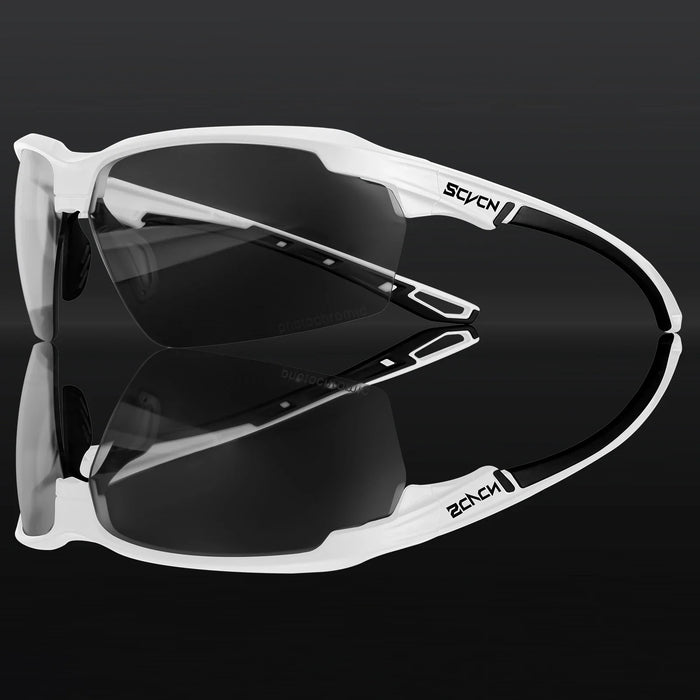 SCVCN Photochromic Glasses Cycling Sunglasses UV400 Hiking Goggles Men Outdoor Sports Glasses Women Driving Bicycle Bike Eyewear