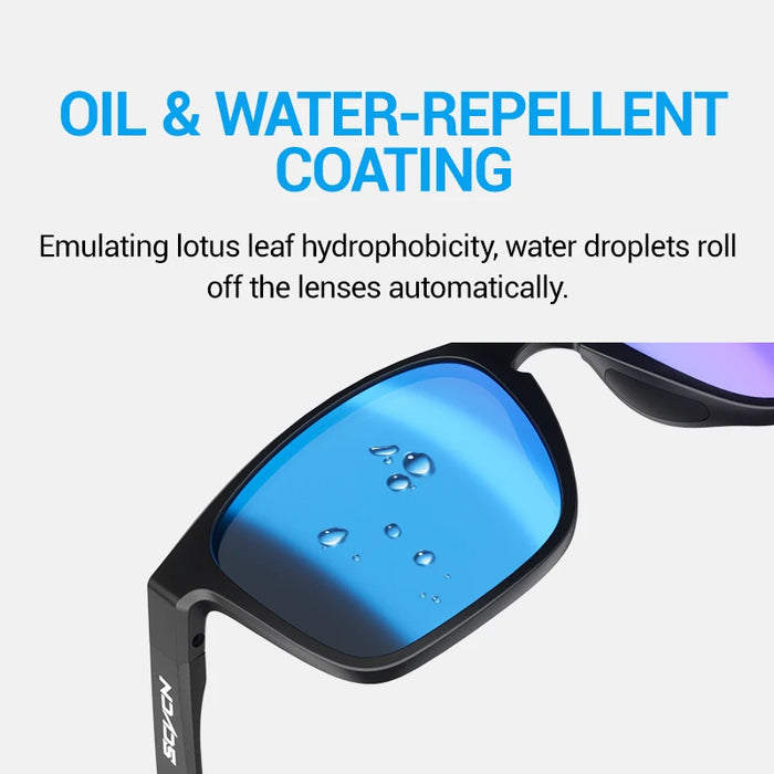 SCVCN Fashion Polarized Sunglasses for Men Outdoor Fishing Glasses Sports Bike UV400 Protection Women Bicycle Hiking Eyewear