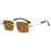 New Retro Rimless Sunglasses Women Fashion Square Sun Glasses Men Designer Man's Brand Shades Trendy UV400