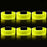 6-60Pcs LED Bracelets for Party Glow in The Dark Flashing Wristband 3 Modes Adjustable Light Up Armband for Wedding Party Favors