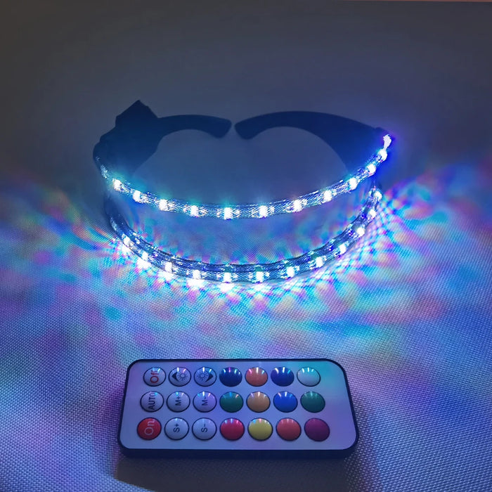 LED Glasses Sunglasses Goggles For Party Dancing Glowing LED Mask Rave Glasse EDM Party DJ Stage