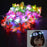 10pcs Adult Kids LED Glow Party Sequin Cat Bunny Crown Flower Headband Halo Light Up Wreath Hairband Birthday Gift Wedding