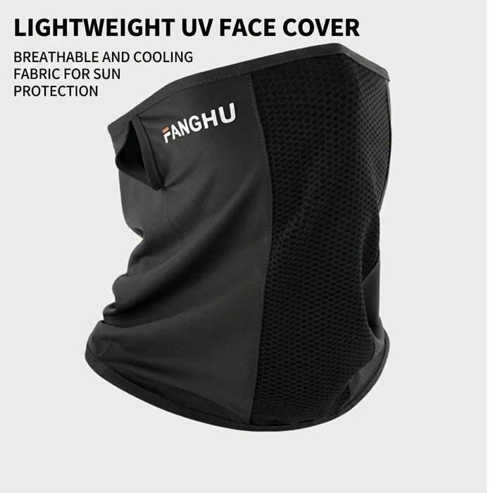 Cooling Ice Silk Face Masks UPF50+ UV Protections for Outdoor Cycling and Hiking