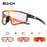 SCVCN Color Photochromic Cycling Glasses Men MTB Cycling Sunglasses Women Road Bike Glasses Outdoor Sports Bicycle Sunglasses