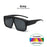 VIVIBEE Grandes lunettes polarisées à porter par-dessus des lunettes de soleil photochromiques pour hommes, conduite, UV400, pêche, extérieur, femmes, verres miroirs foncés