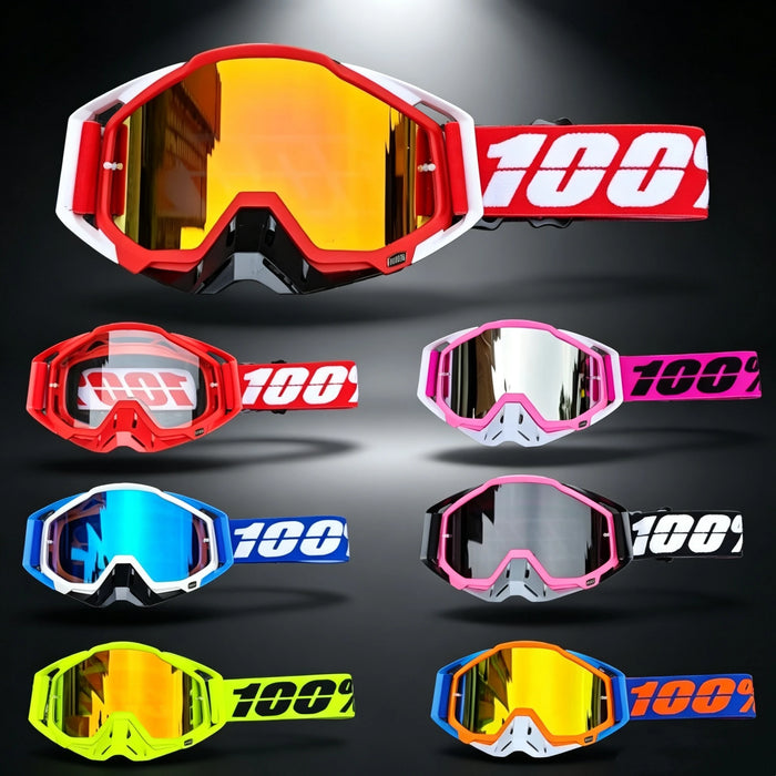 Gafas todoterreno, gafas de motocross, gafas de sol para motocicleta, máscara de MTB ATV, protección a prueba de viento, gafas de esquí, ciclismo, carreras