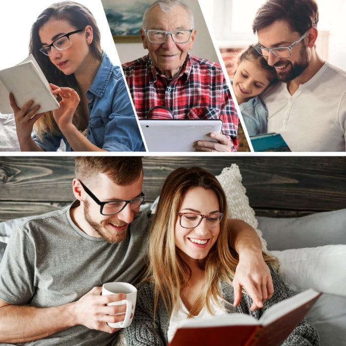 Oversized Reading Glasses Men Big Head Readers Women XL Eyeglasses Wide Square Large Read Glasses With Spring Hinge Clear Vision