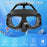 Mask Fins Snorkel Set 4 in 1 Panoramic View Dry Top Adjustable Short Dive Flippers Travel Bag Scuba Gear Diving Swimming Adults