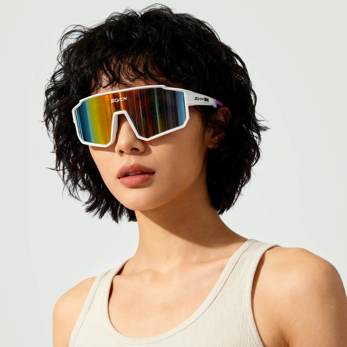 SCVCN Cycling Glasses Road Bike Glasses Running Eyewear Men Outdoor Sports Bicycle Sunglasses Women MTB Cycling Sunglasses