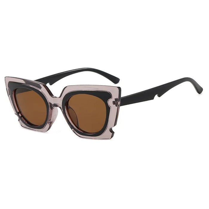 Vintage Cat Eye Sunglasses Woman Brand Designer Retro Square Sun Glasses Female Eyewear Fashion Driving Shades Oculos De Sol