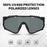 BUCKLOS Polarized Cycling Glasses UV400 Road Mountain Bike Goggles TR-90 Frame Windproof Outdoor Sports Eyewear Cycling Parts