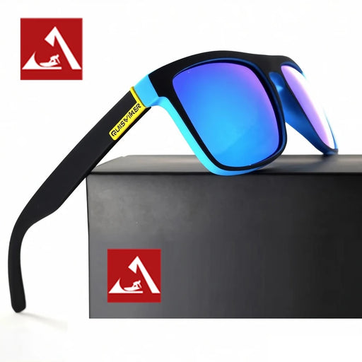 Lunettes de soleil polarisées classiques de marque pour hommes et femmes, idéales pour la randonnée, la pêche, le cyclisme, protection UV, pour activités en extérieur.