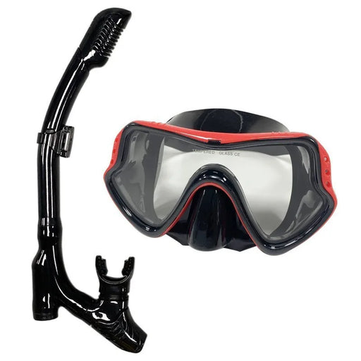 Máscara de buceo profesional QYQ, set de esnórquel, gafas de natación y tubo de respiración fácil