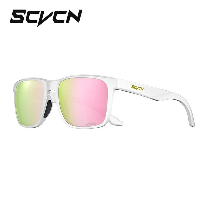 SCVCN Fashion Polarized Sunglasses for Men Outdoor Fishing Glasses Sports Bike UV400 Protection Women Bicycle Hiking Eyewear
