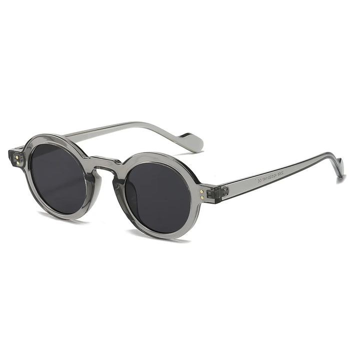 Retro Small Oval Sunglasses Women Men Round Shades Fashion Eyewear Luxury Sun Glasses UV400 Brand Oculus Female Gafas