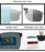 VIVIBEE Gafas de sol polarizadas con clip sin montura, abatibles, antirreflejo, para conducir de noche, cuadradas, UV, para gafas graduadas