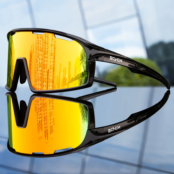 SCVCN Cycling Glasses MTB Road Bike Sunglasses UV400 Bicycle Glasses Protection Light Unisex Bike Sports Equipment
