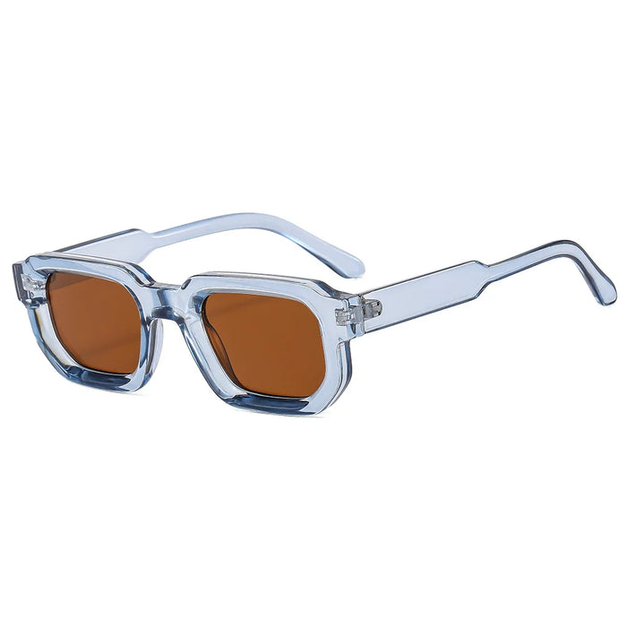 New Retro Square Sunglasses For Women Men Fashion Transparent Frame Glasses Eyewear Male Shades UV400 Brand Eyeglasse