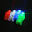 60 anillos LED con láser para dedos, luces LED intermitentes de plástico para dedos, anillos que se iluminan para niños, Halloween, Raves