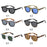 HBK New Square Vintage Sunglasses Men Square Fashion Punk Sun Glasses for Women Outdoor Travel Driving Beach Eyewear UV400