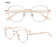 Men Women HD Lens Reading Glasses Retro Presbyopia Eyewear Eyeglasses Fashion Anti-blue Light Far-sighted Prescription +1.0 +4.0
