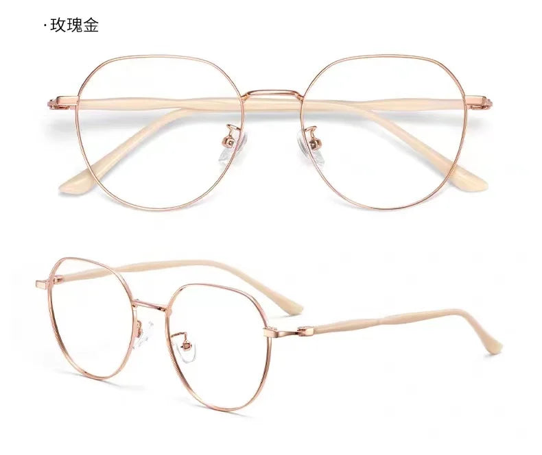 Men Women HD Lens Reading Glasses Retro Presbyopia Eyewear Eyeglasses Fashion Anti-blue Light Far-sighted Prescription +1.0 +4.0
