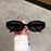 Vintage Oval Sunglasses Women Fashion Retro Female Sun Glasses New Trendy Luxury Brand Designer UV400 Lady Shades Eyewear