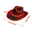 Chapeaux lumineux pour adultes, coiffes de fête, chapeau de cowboy lumineux LED, chapeau de cowboy lumineux à piles, chapeau de cowboy scintillant.