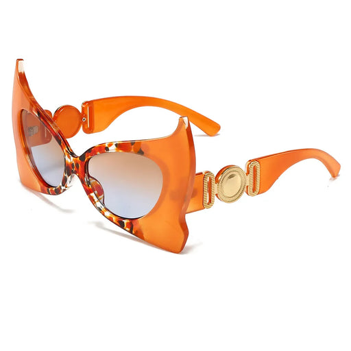 Gafas de sol de ojo de gato de gran tamaño para mujer, fiesta, estilo vintage Y2K, diseño PUNK, gafas de sol UV400, gafas de lujo, Oculos