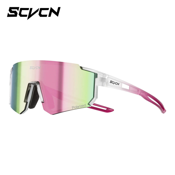 SCVCN Children's Polarized Photochromic Cycling Sunglasses Outdoor Running Glasses Boy Girl 6-14 Years Glasses Kids UV400