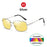 VIVIBEE Polarized Night Vision Glasses for Men Driving 2026 Metal Frame Yellow Nightvision UV400 Women Goggles