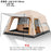 Outdoor Camping Family Tent 3-12 Person Double Layers Oversize 2 Rooms Thickened Rainproof Outdoor Family Camp Tour Equipment