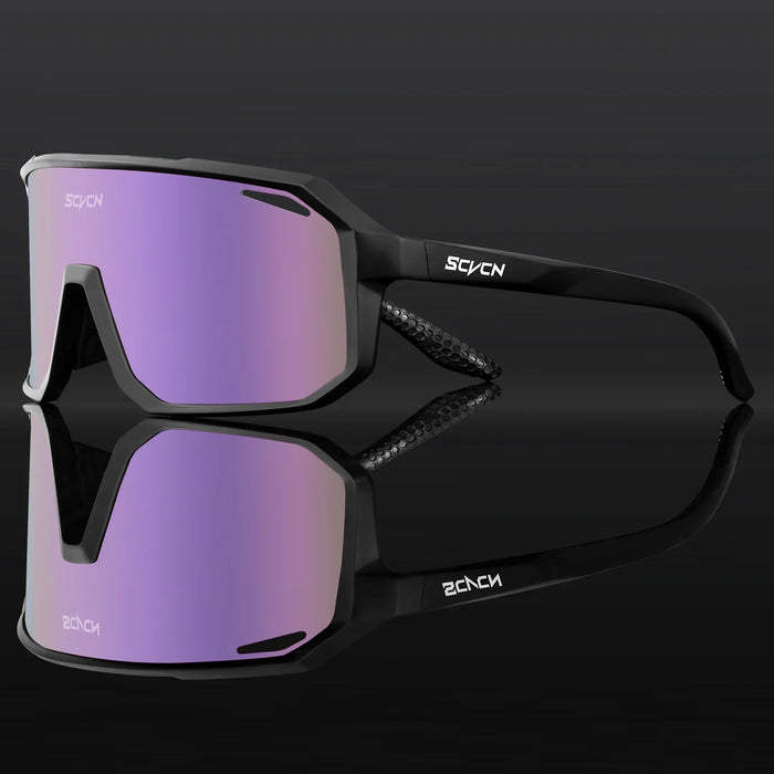 SCVCN Photochromic Cycling Sunglasses Road Driving Bike Glasses Outdoor Sports Mountain Hiking Men Women Bicycle UV400 Goggles