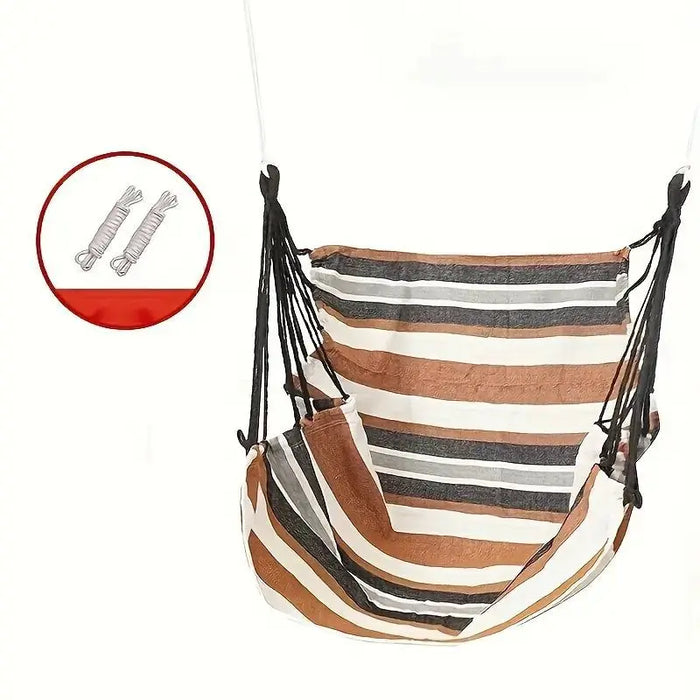 Durable Outdoor Travel Camping Hammock Indoor Adult Kids Hammock Courtyard Swing Dormitory Relaxing Hanging Rest Chair