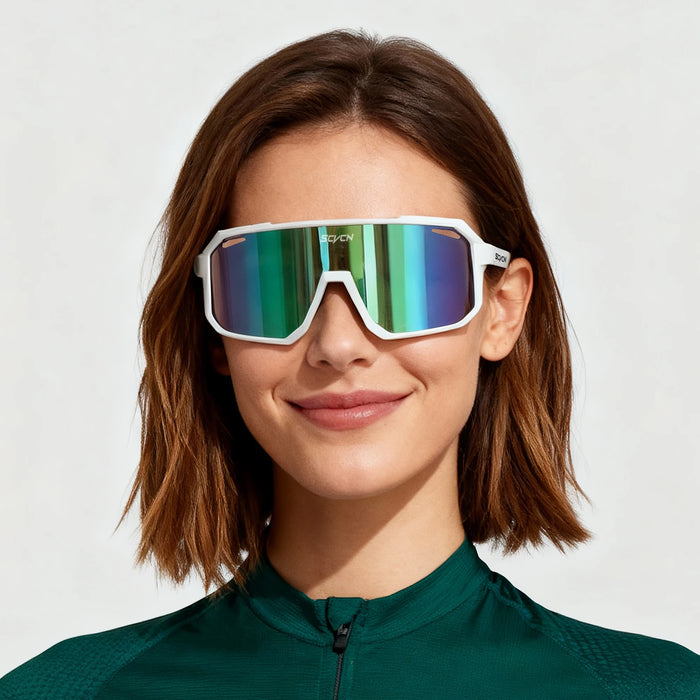 SCVCN Men Women Outdoor Bike Cycling Glasses UV400 Sport Sunglasses Mountain Bicycle Riding Eyewear Driving Fishing Running