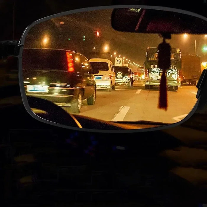 Unisex Night Vision Driving Glasses Fit Over Prescription Glasses Anti Glare Yellow Lens Protection Car Driver Sunglasses Safety