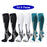 6Pairs Compression Socks 20-30mmHg High Stockings Men & Women Sports Marathon Cycling Football Varicose Veins EU35-45