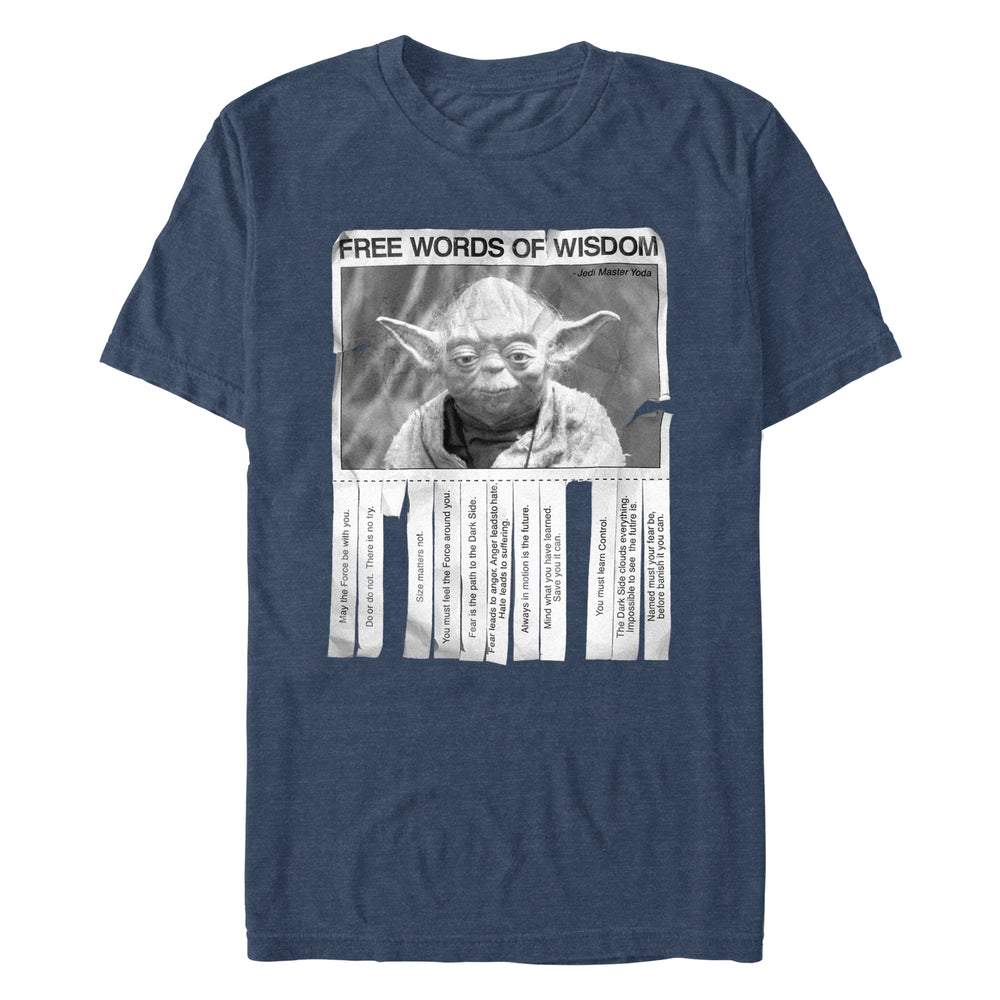 Men's Star Wars WORDS OF WISDOM T-Shirt