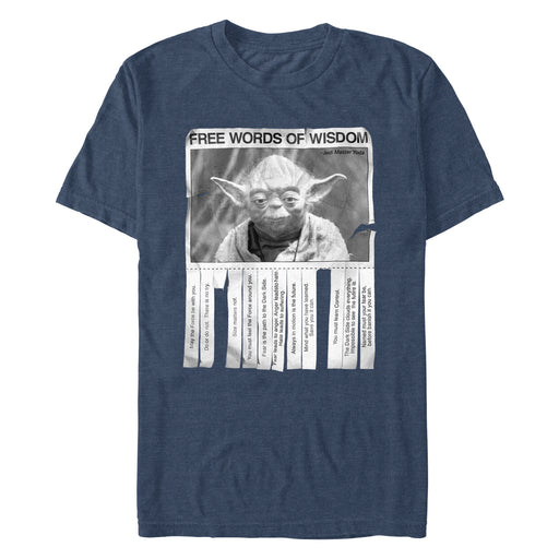 Men's Star Wars WORDS OF WISDOM T-Shirt