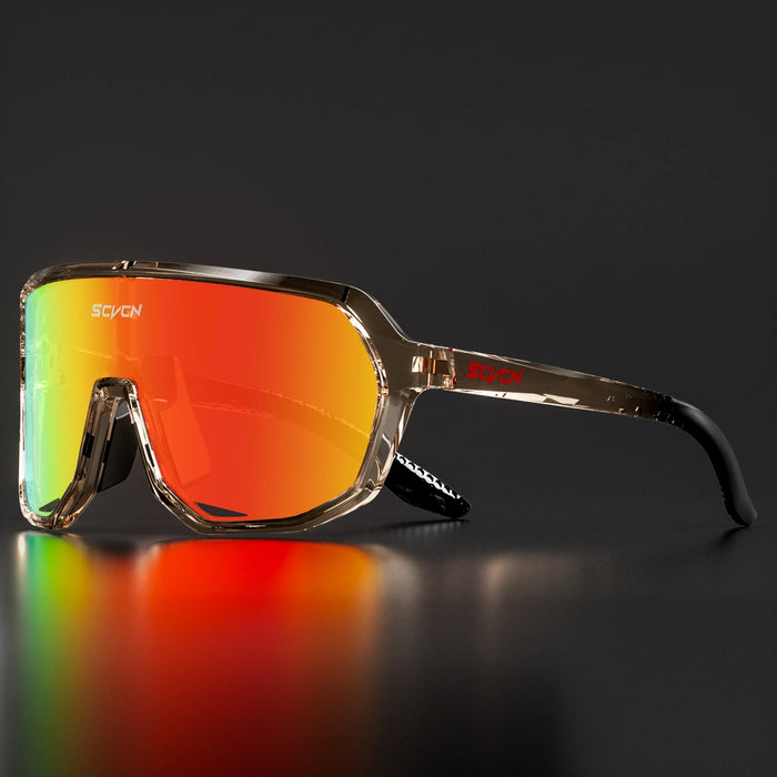 SCVCN Cycling Glasses Outdoor Sports Bicycle Sunglasses UV400 Running Eyewear Men MTB Cycling Sunglasses Road Bike Glasses